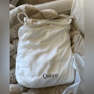 QUINCE BAMBOO 4 PIECE SHEET SET KING WHITE SHEETS